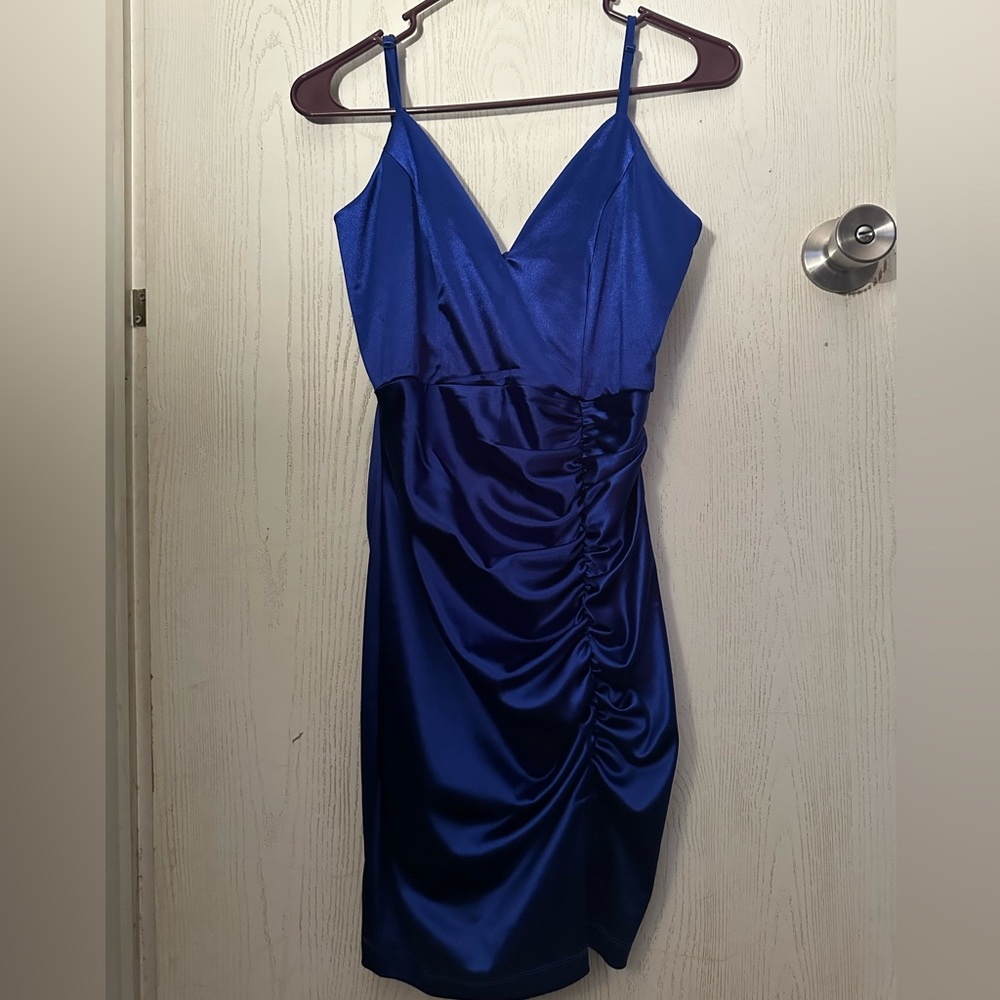 blue hoco dress💙